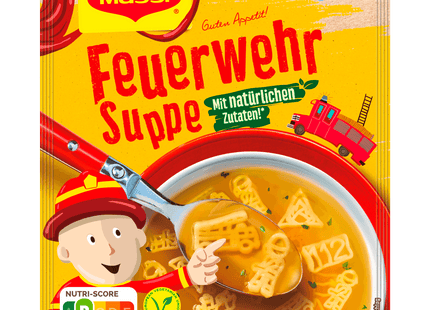 Maggi Feuerwehr Suppe ergibt 750ml