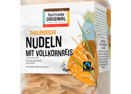 Fairtrade Original Bio Nudeln aus Naturreis vegan 225g