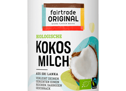 Fairtrade Original Biologische Kokosmilch 400ml