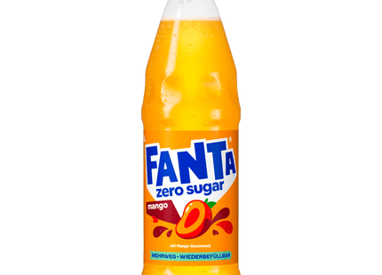 Fanta Mango ohne Zucker 1l