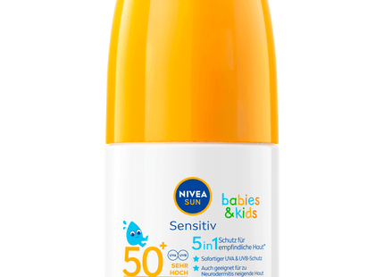 NIVEA Sun Kids Sensitiv Sonnen-Roller Extra Wasserfest LSF 50+ 50ml