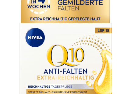 NIVEA Q10 Power Tagespflege Anti-Falten + Extra-Reichhaltig 50ml