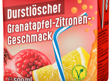 Durstlöscher Granatapfel-Zitronen-Geschmack 0,5l