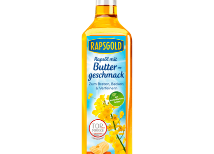 Rapsgold hoch erhitzbares Rapsöl mit Buttergeschmack 750ml