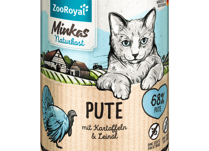 ZooRoyal Minkas Naturkost Pute 400g