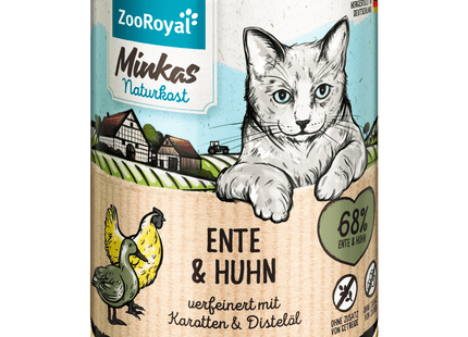 ZooRoyal Minkas Naturkost Ente & Huhn 400g