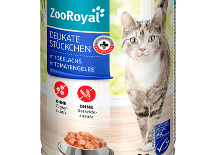 ZooRoyal Deli Stück MSC Seelachs 400g