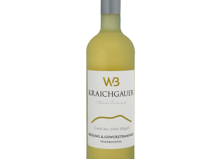 Kraichgauer Weißwein Riesling & Gewürztraminer QbA feinfruchtig 0,75l