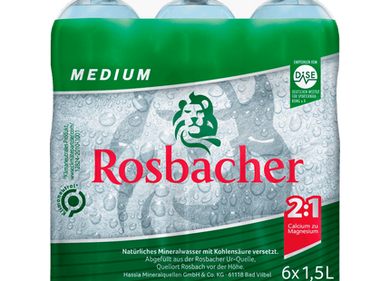 Rosbacher Medium 6x1,5l