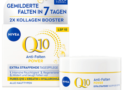 NIVEA Q10 Power Tagespflege LSF 15 Anti-Falten + Straffung 50ml