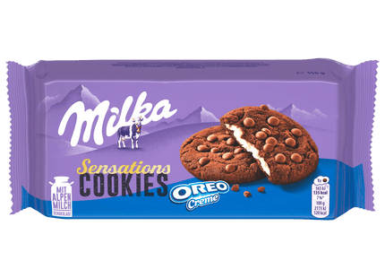 Milka Cookie Sensations Oreo Creme 156g