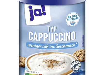 Ja! Cappuccino weniger süß 200g