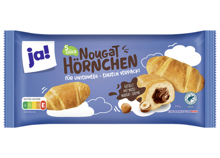 ja! Nougat Hörnchen 240g