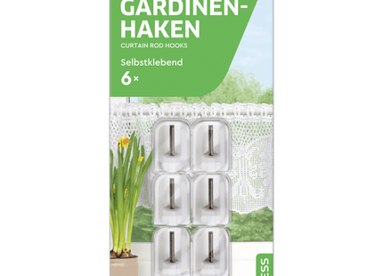 Vivess Gardinenhaken 6 Stück