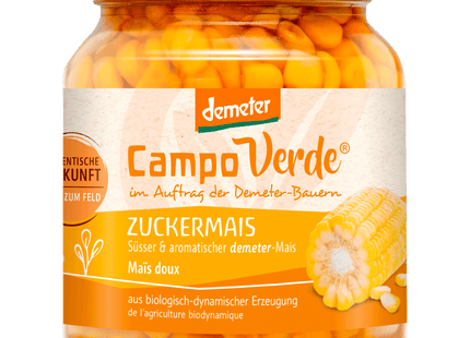 Campo Verde Bio Demeter Zuckermais 230g