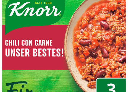 Knorr Fix Chili con Carne Unser Bestes 3 Portionen