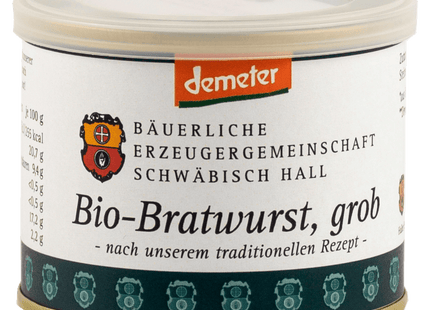 BESH Bio Demeter Bratwurst grob 200g