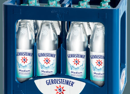 Gerolsteiner Mineralwasser Medium 12x0,75l