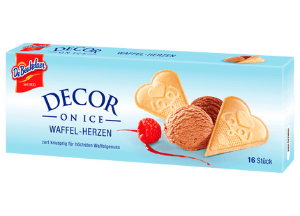 De Beukelaer Waffel-Herzen 16 Stück 50g