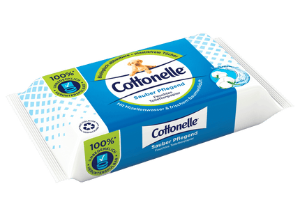 Cottonelle Sauber Pflegend Feuchtes Toilettenpapier 42 Tücher