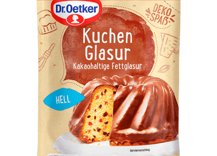 Dr, Oetker Kuchen Glasur Hell 150g