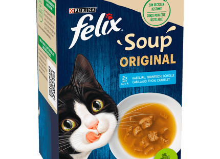 Purina Felix Soup Original 6 x 48g