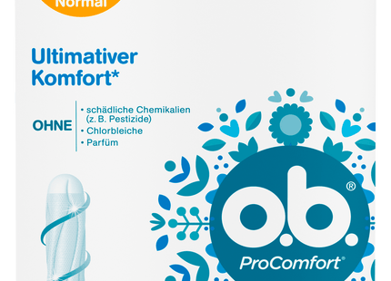 o,b, Tampons ProComfort Normal 64 Stück