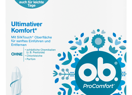 o,b, Tampons ProComfort Mini 64 Stück