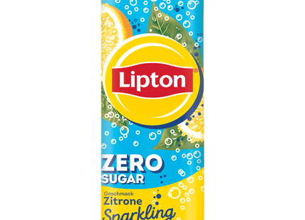 Lipton Sparkling Ice Tea Zitrone ohne Zucker 0,33l