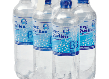 Bergquellen Mineralwasser Classic 6x0,75l