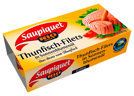 Saupiquet Thunfisch-Filets in Öl 2x80g