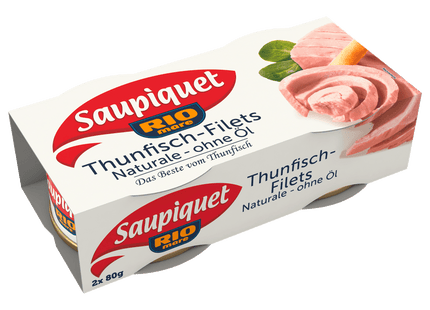 Saupiquet Thunfisch-Filet ohne Öl 2x56g