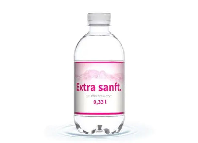 330 ml Wasser extra sanft - Eco Label: Rein & Natürlich TK Gruppe® Grosshandel 