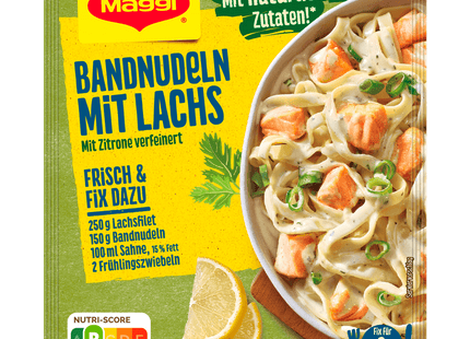 Maggi Fix Bandnudeln Mit Lachs 40g