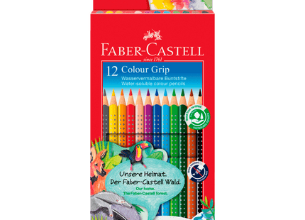 Faber-Castell Coulour Grip Farbstifte 12 Stück