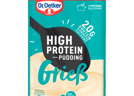 Dr, Oetker High Protein Pudding Grieß 65g