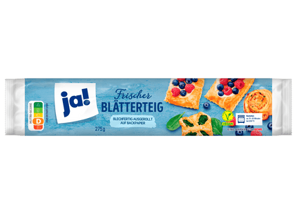 ja! Blätterteig 275g