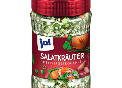 ja! Salatkräuter gefriergetrocknet 25g