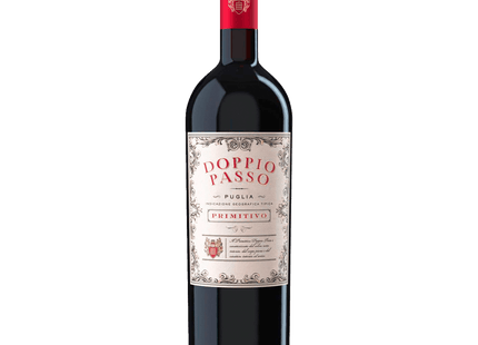 Doppio Passo Rotwein Primitivo halbtrocken 0,75l