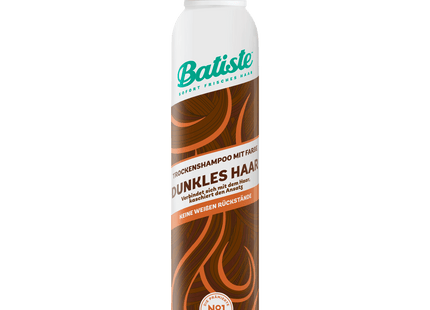 Batiste Trocken-Shampoo mit Farbe Dunkles Haar 200ml