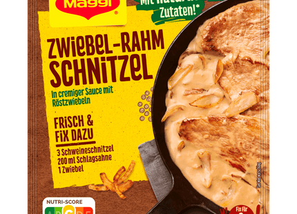 Maggi Fix Zwiebel-Rahm Schnitzel 33g