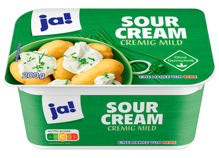 ja! Sour Cream cremig mild 200g