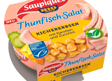 Saupiquet Thunfisch Salat Kichererbsen 160g