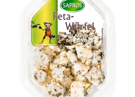 Sapros Feta Würfel Provence 130g