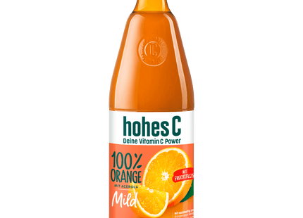 Hohes C Milde Orange mit zartem Fruchtfleisch 100% Saft 1l