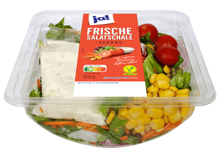 ja! Frische Salatschale Vegano vegan 300g