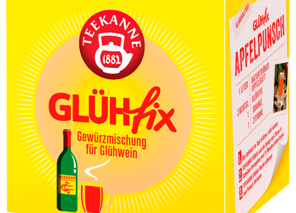 Teekanne Glühfix Glühwein Teebeutel 10 Stück