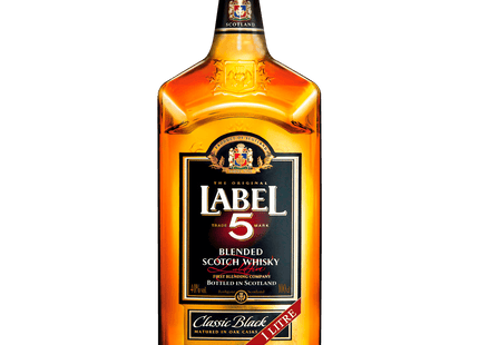 Label 5 Blended Scotch Whisky Classic Black 1l