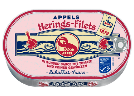 Appel Heringsfilets in Lukullus Sauce 200g