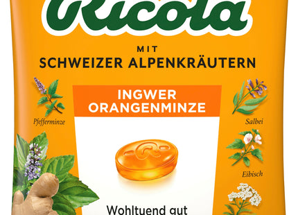 Ricola Ingwer Orangenminze 75g